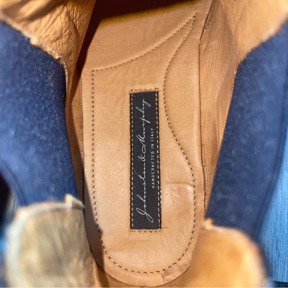 Johnston & Murphy Kresser Gore Chelsea Boot Black Size 8M Hand Crafted  In ITALY - Picture 8 of 10